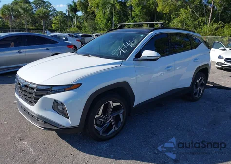 2022 Hyundai Tucson Hybrid Limited from USA, damaged, VIN KM8JECA16NU052646